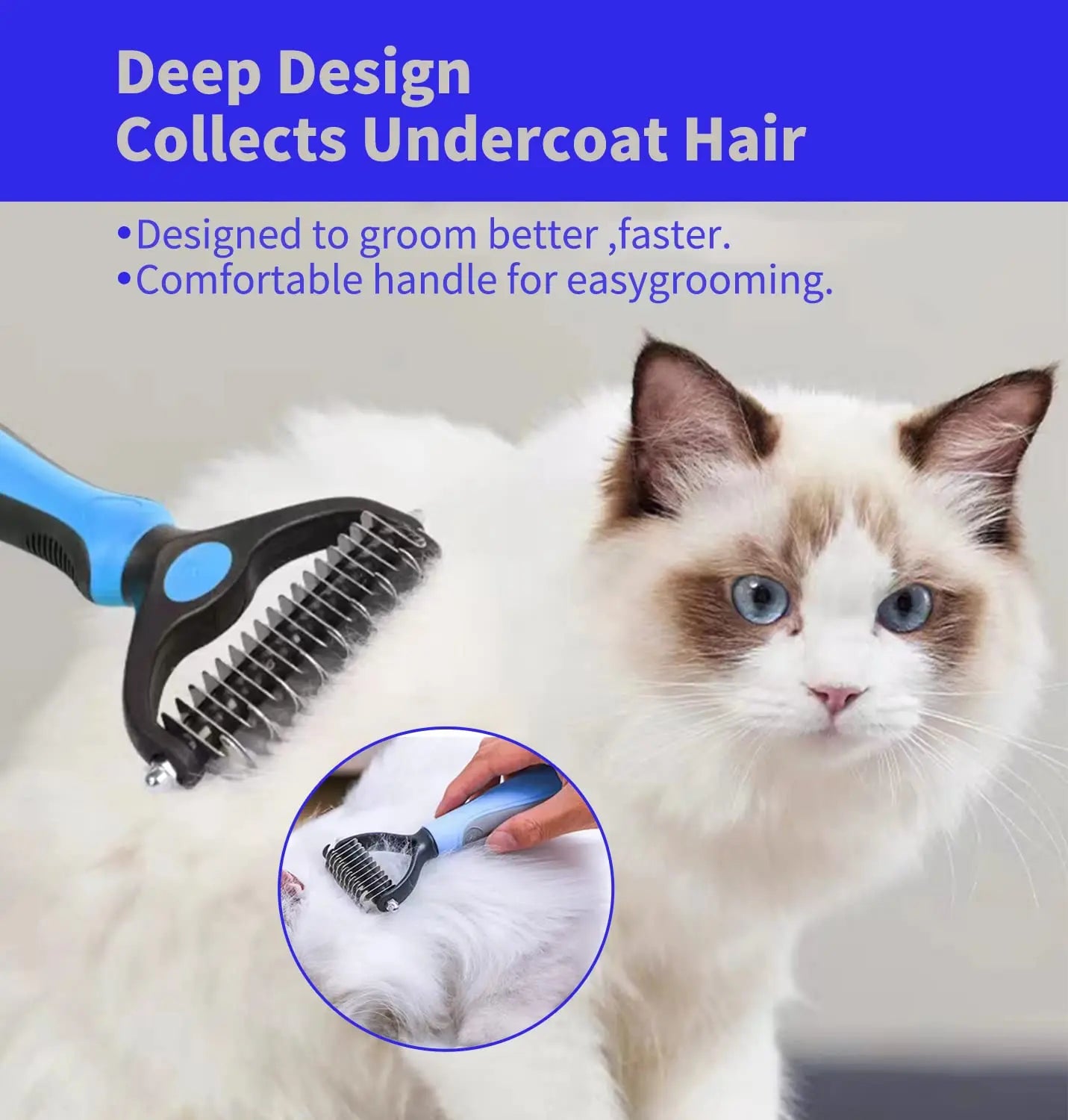 Pet De-shedding Brush